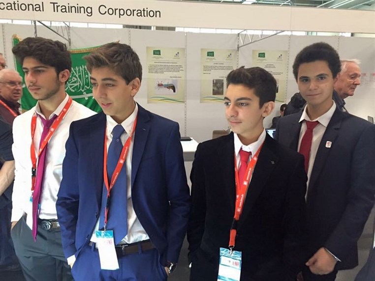 INEA 2015 awards Gold Medal and 2 prizes to young Lebanese team.